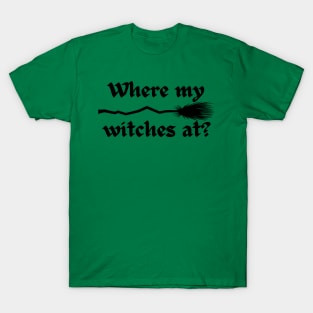 Where my witches at? T-Shirt